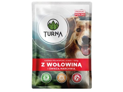 TURNA with beef – wet dog