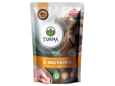 TURNA with turkey – wet dog