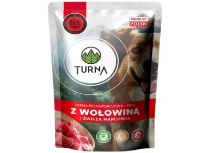 TURNA with beef – wet dog
