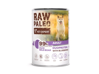 VETEXPERT Raw Paleo Duoprotein Duck &