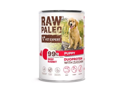 VETEXPERT Raw Paleo Duoprotein Beef &