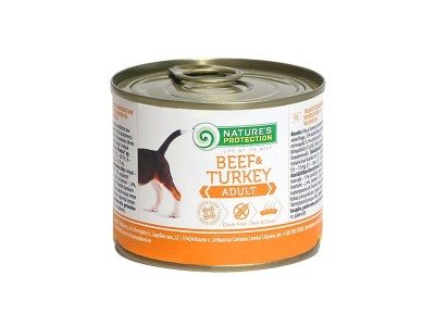NATURE`S PROTECTION Adult Beef and Turkey
