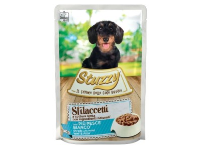 STUZZY Sfilaccetti with white fish meat