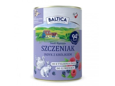 BALTICA Smaki regionów Puppy Turkey with