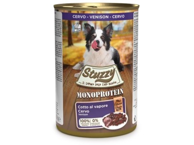 STUZZY Monoprotein Venison - wet dog
