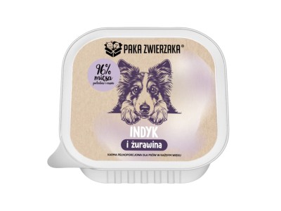 PAKA ZWIERZAKA Turkey and cranberries -