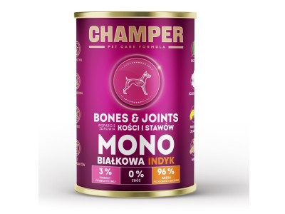 CHAMPER Bones & Joints Monoprotein Turkey