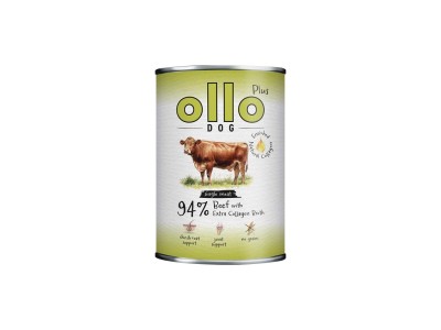 OLLO Plus Collagen Beef - wet