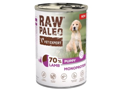 VETEXPERT Raw Paleo Mono Lamb puppy-