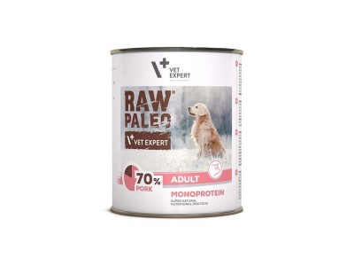 VETEXPERT Raw Paleo Adult Monoprotein Pork