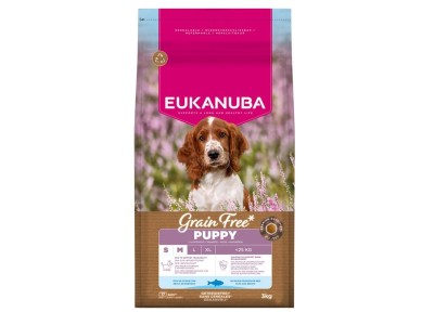 EUKANUBA Grain Free Puppy Small/Medium Ocean