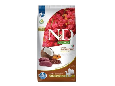 FARMINA N&D Quinoa Dog Skin&Coat Venison&Coconut