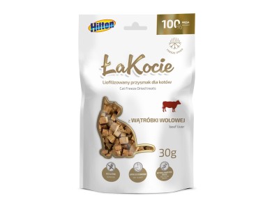 HILTON ŁaKocie Freeze dried beef liver