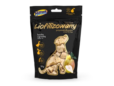 HILTON Freeze-dried treats with duck and