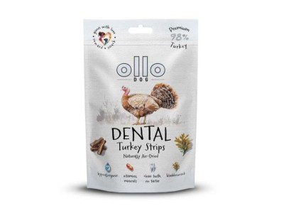 OLLO Air Dried Dental Turkey Strips