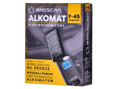 BACscan F-45 alcohol tester 0 -