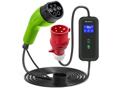 Qoltec Mobile EV Charger 2-in-1 Type2
