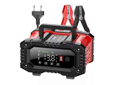 EM PROSTOWNIK FOXSUR 12V&24V 20A LCD