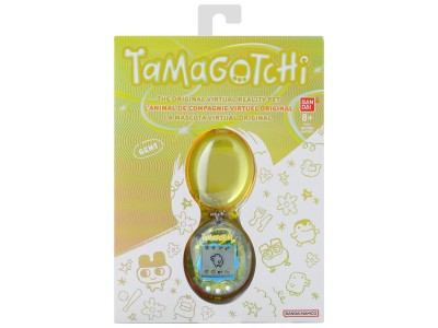 TAMAGOTCHI ORIGINAL WITH CASE - YELLOW