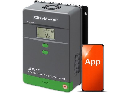 Qoltec Solarny regulator ładowania MPPT z