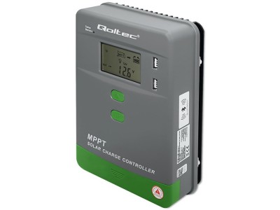 Qoltec Solar Charge Controller MPPT Temp