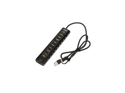 Nitro Concepts UH1, 10-Port Hybrid USB
