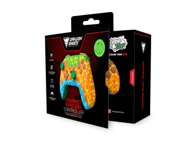 Dragonshock PopTop Cube Multicolour Bluetooth Gamepad
