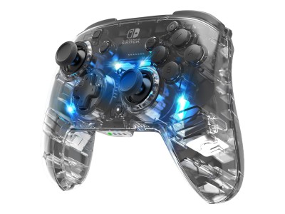 PDP Afterglow Black, Transparent Gamepad Analogue