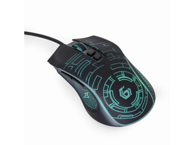 Gembird MUSG-RGB-01 mouse Right-hand USB Type-A