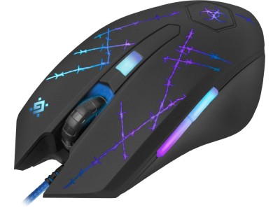 Defender Forced GM-020L mouse Gaming Ambidextrous