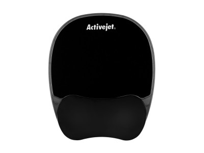 Activejet black gel mouse pad