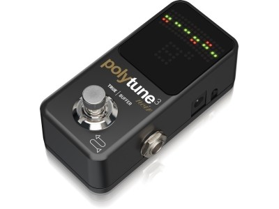 TC Electronic Polytune 3 Noir Tuner