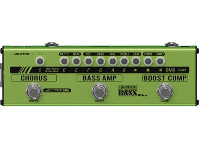 Valeton Dapper Bass Mini - multiefekt