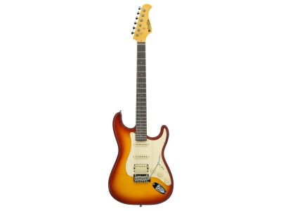 Prodipe Guitars ST93 Alder Tea Burst