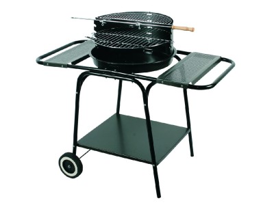 MASTER ROUND MOVABLE GRILL WITH TWO
