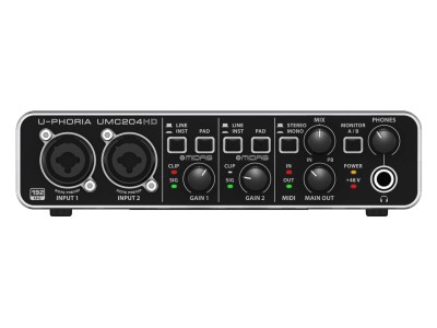 Behringer UMC204HD supplementary music equipment