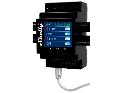 Shelly PRO 4PM 4-channel controller with