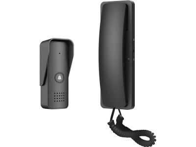 Intercom EURA ADP-24A3 black 2-wire