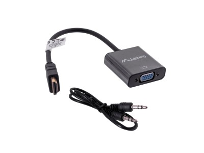 Lanberg AD-0017-BK video cable adapter 0
