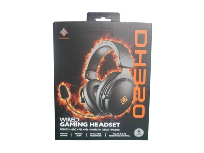 Deltaco Gaming GAM-190 headphones/headset Wired Head-band