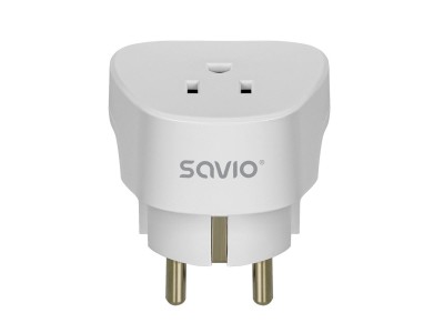 SAVIO AP-01 Travel Adapter, US socket