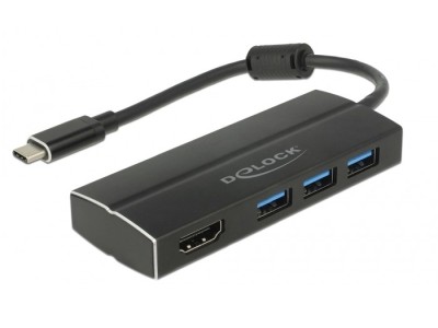DeLOCK 63931 laptop dock/port replicator USB