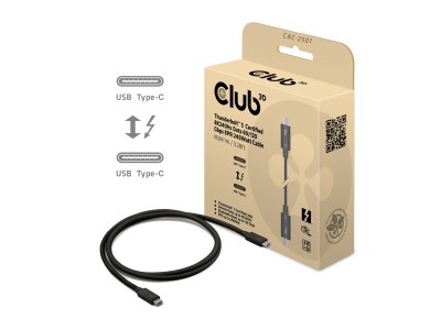 CLUB3D Thunderbolt™ 5 Certified 8K240Hz Data