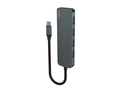 SAVIO Hub USB-C - 4 x