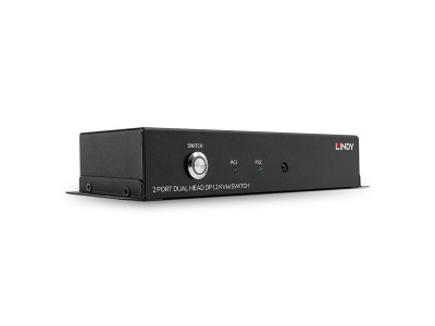 Lindy 2 Port Dual Head DisplayPort