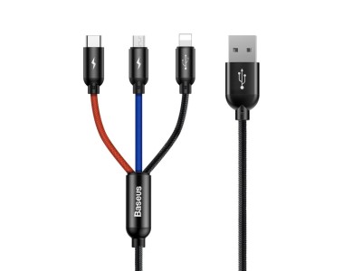 BASEUS Colorfone CAMLT-BSY01 USB cable 1