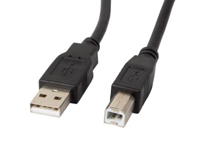 Lanberg CA-USBA-11CC-0010-BK USB cable 1 m