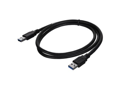 Lanberg CA-USBA-30CU-0010-BK USB cable 1m 3