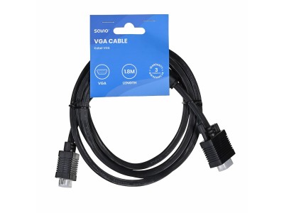 Savio Cl-202 VGA cable 1.8