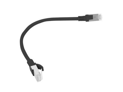 Lanberg PCU5-10CC-0025-BK networking cable Black 0